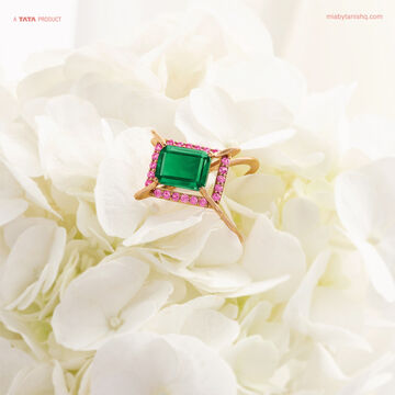 14KT Rose Gold Mai Tai Finger Ring