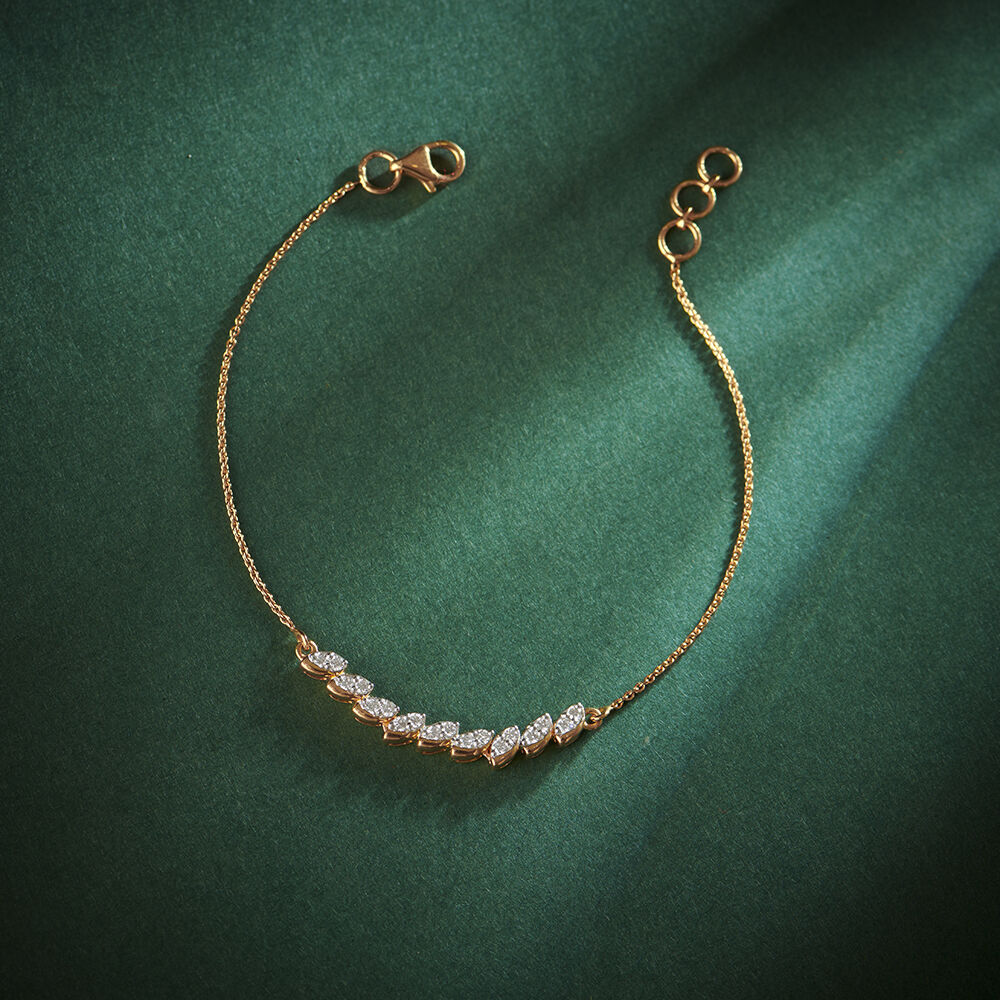Tanishq diamond bracelet designs with price discount