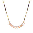 Intricate Vibrant Diamond Mangalsutra,,hi-res image number null