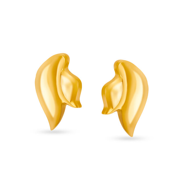 22 Karat Gold Stud Earrings,,hi-res image number null