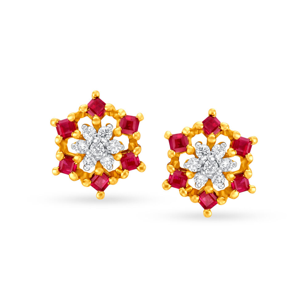 Saroj Interchangeable Stud Earrings