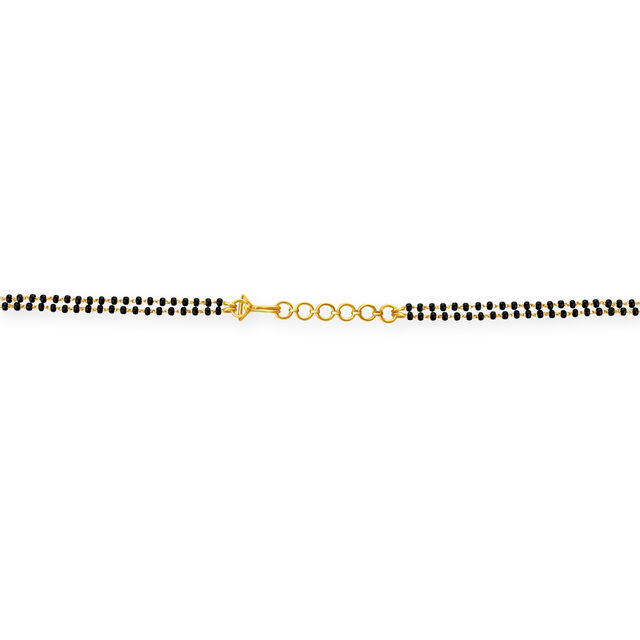 Classic Subtle Gold and Diamond Mangalsutra,,hi-res image number null