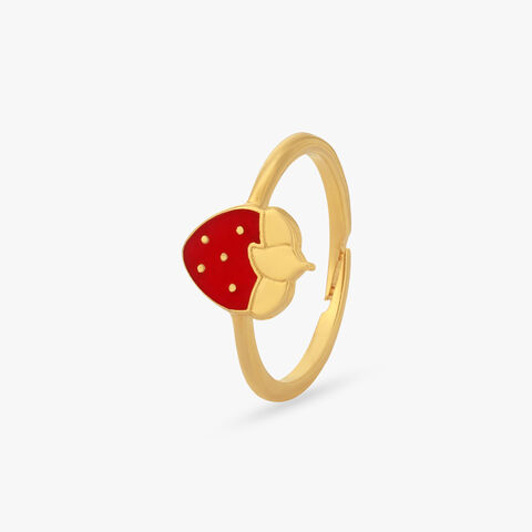 Berry Patch Gold Ring for Kids