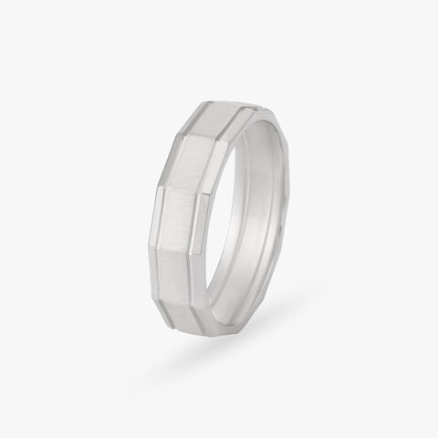 Geometric Precision Finger Ring
