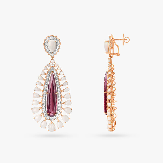 Crimson Ravine Drop Earrings,,hi-res image number null