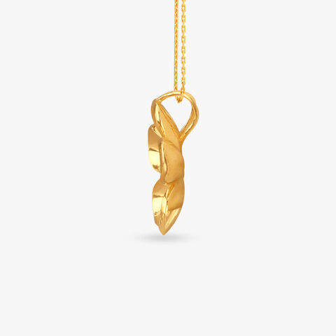 Bold Bloom Gold Pendant