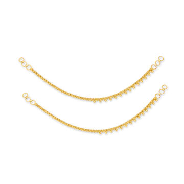 Dainty Gold Mattal for the Indian Bride
