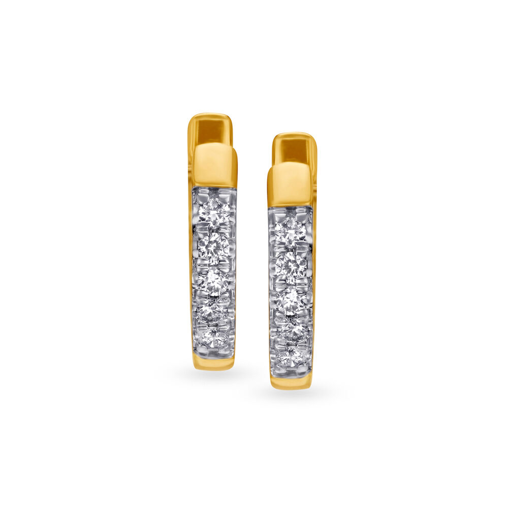 Eternity Diamond Bali Earrings