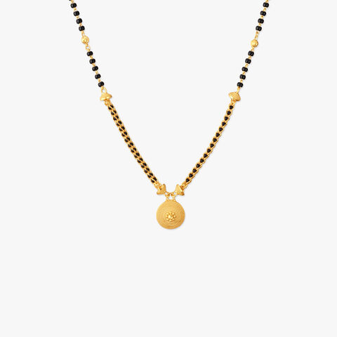 Spiral Disc Mangalsutra