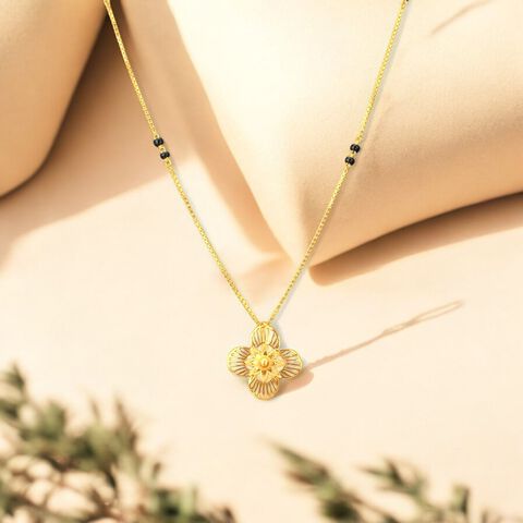 Sunbeam Bloom Gold Mangalsutra