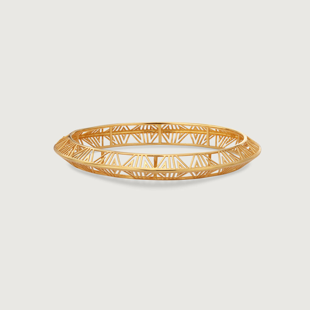 Saura Symbiosis 22KT Gold Bangle