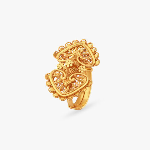 Heirloom Bloom Gold Ring