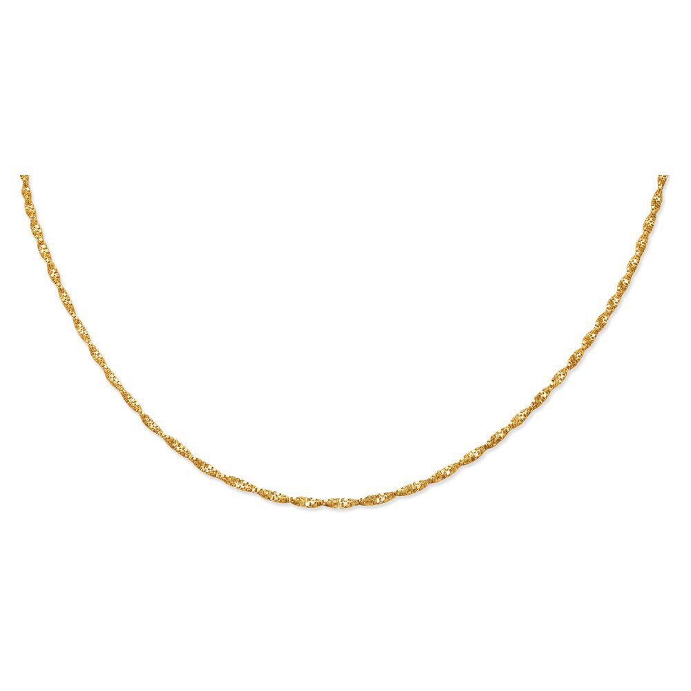 Contemporary Gold Snake Chain