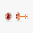 Raspberry Pops Diamond Stud Earrings,,hi-res image number null