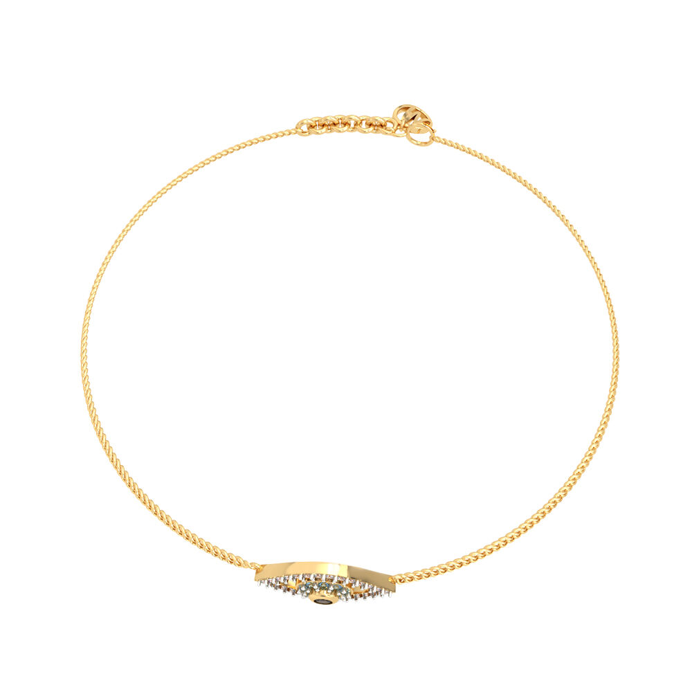 Tanishq evil cheap eye bracelet