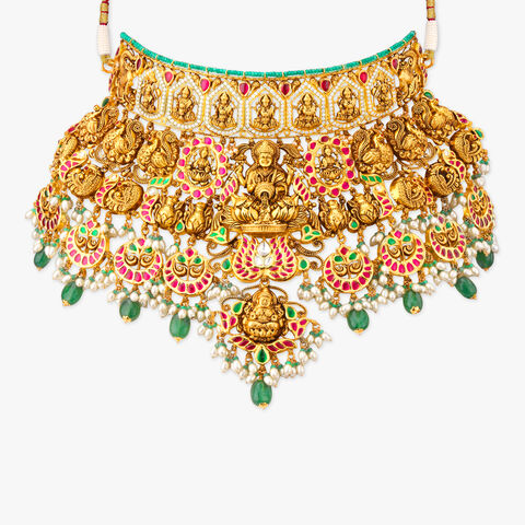 Lakshmi Vaibhavam Gold Necklace