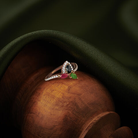Midnight Bloom Ring