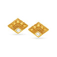 Geometric Small Stud Earrings,,hi-res image number null