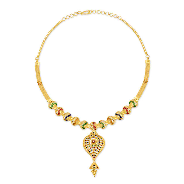 Ethereal Gold Necklace,,hi-res image number null