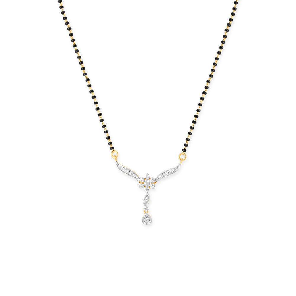 Tanishq discount silver mangalsutra