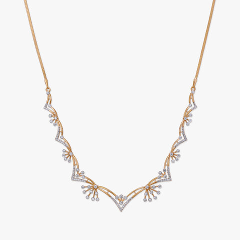 Firework Fantasy Diamond Necklace Set
