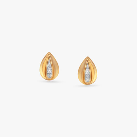 Inner Spark Diamond Stud Earrings