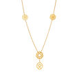 22 Karat Gold Chain with Pendant,,hi-res image number null