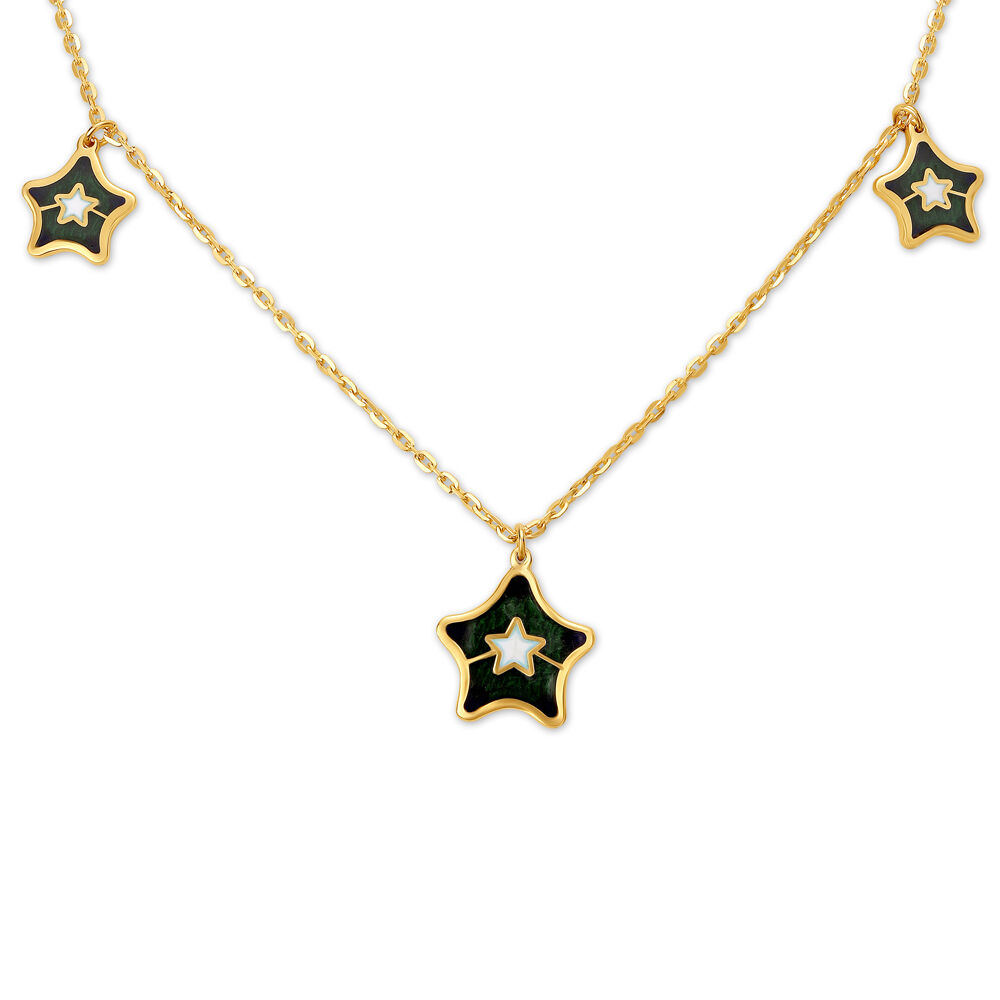 Star shaped new arrivals pendant gold
