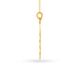 Three Stripe Carved Gold Pendant For Men,,hi-res image number null