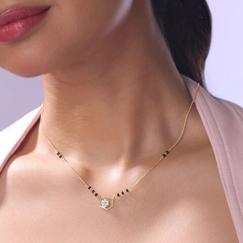 Hive Spark Diamond Mangalsutra