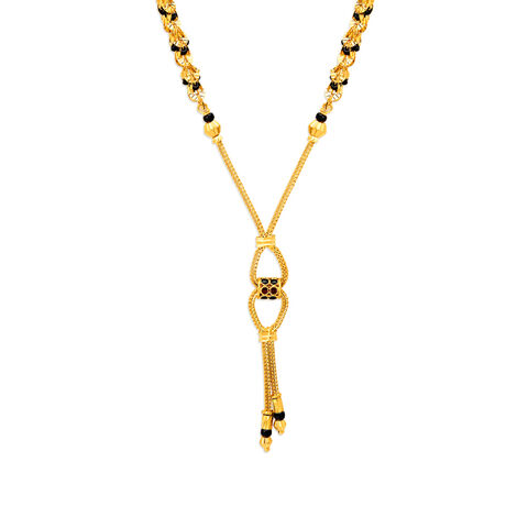 Cylinder Knot Mangalsutra