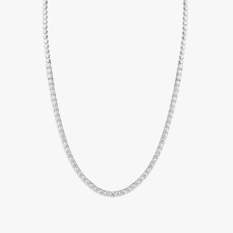 Ethereal Shimmer Diamond Necklace Set