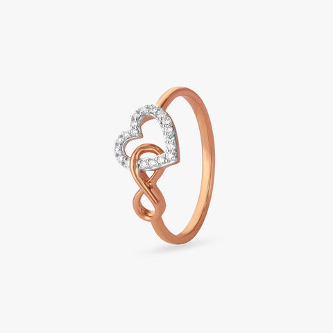 Infinity Love Diamond Ring