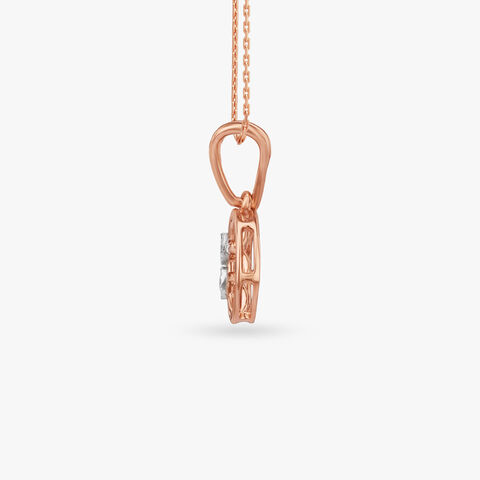 Minimal Elegance Diamond Pendant