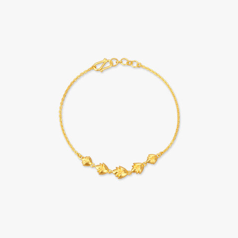 Petal Trail Gold Bracelet