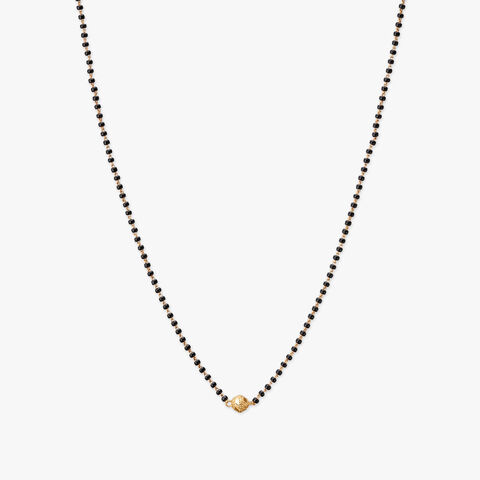 Sphere Charm Gold Mangalsutra