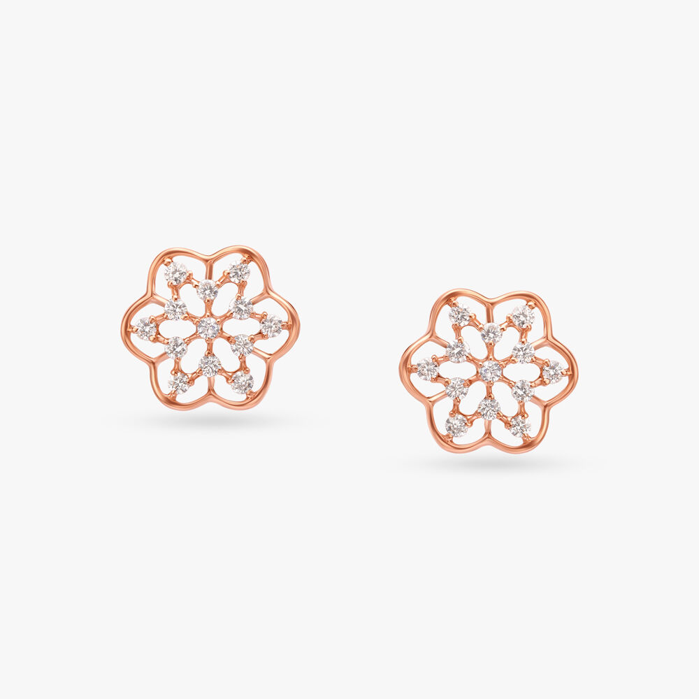 Charm diamond earrings store