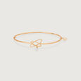 Enchanted Pearl Orbit 14KT Bangle,,hi-res image number null