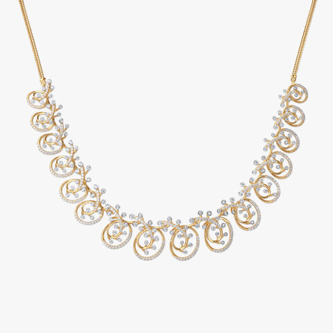 Flawless Brilliance Diamond Necklace Set
