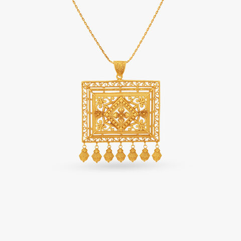 Choukath Gold Pendant