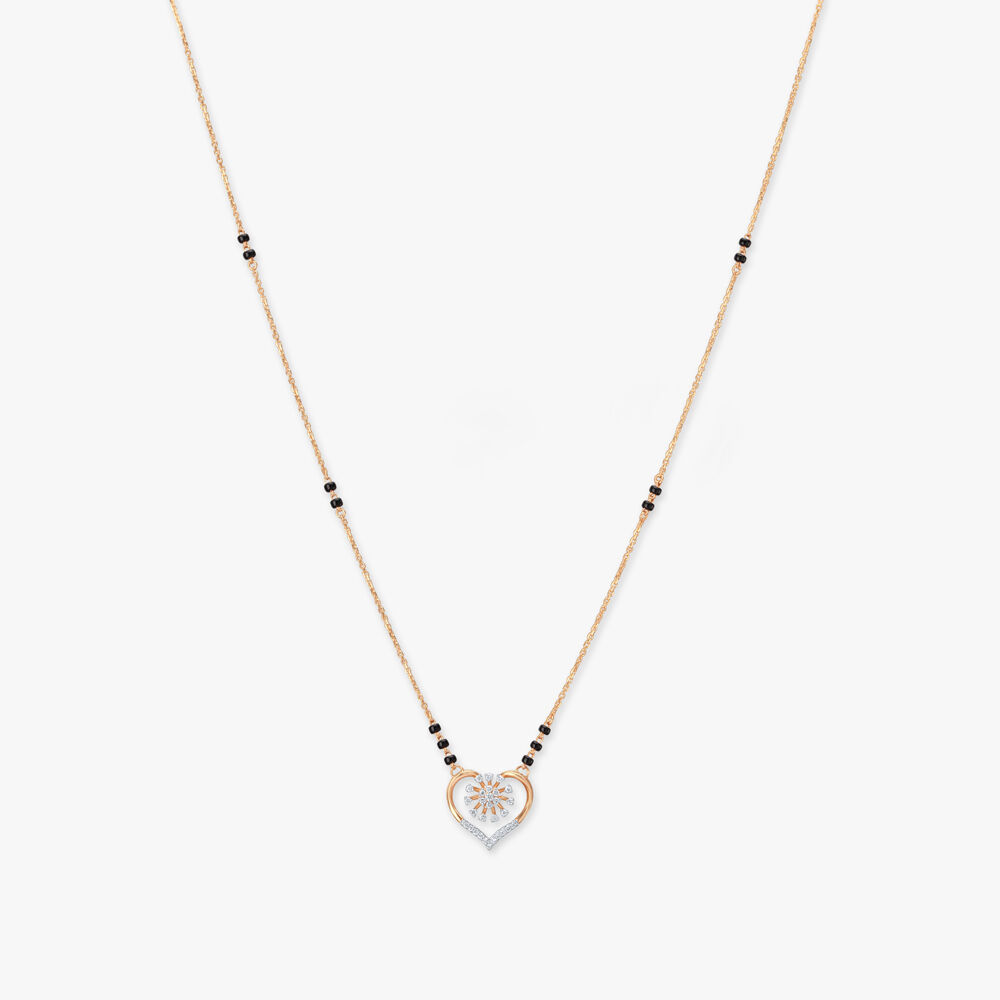 Simple mangalsutra design best sale