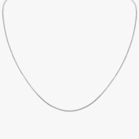 Delicate Platinum Chain for Kids