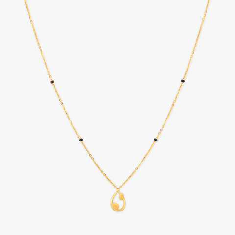 Petal Loop Gold Mangalsutra