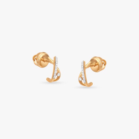 Infinity Gleam Diamond Hoop Earrings