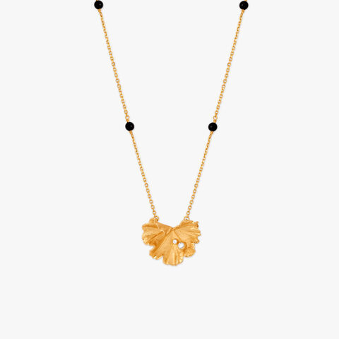 Autumn Chimes Diamond Pendant with Chain
