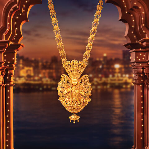 Mahima Gold Sita Haar Set