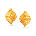 Gold Marquise Studs,,hi-res image number null