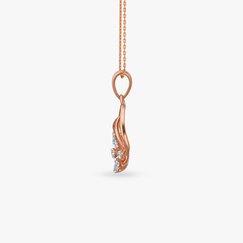 Blush Bloom Diamond Pendant