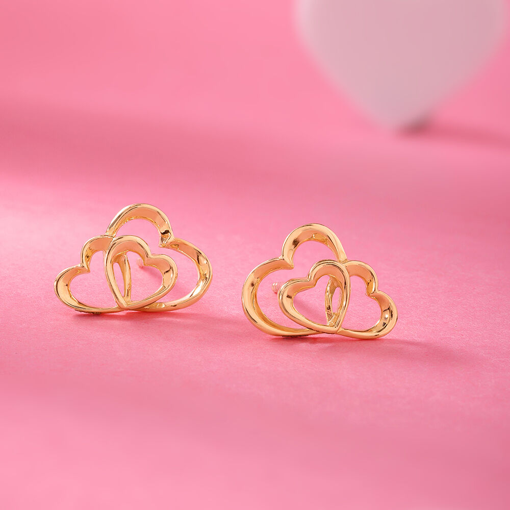 Pure sale gold studs