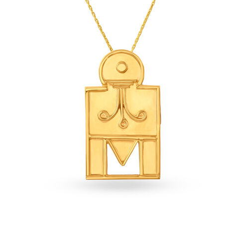 Classic Gold Thali Pendant